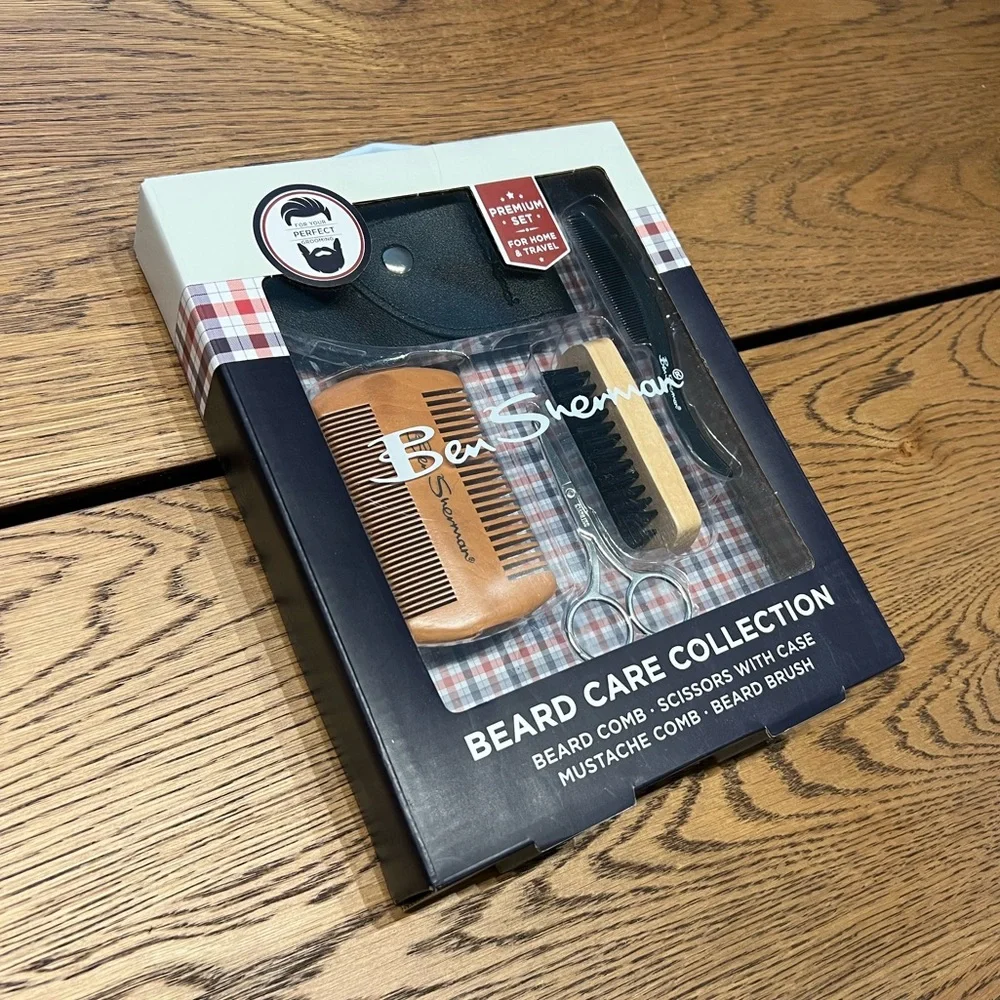 Ben Sherman | Beard Care Collection Premium Gift Set | Home & Travel | NWT